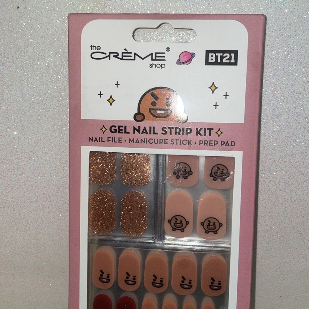 THE CRÈME SHOP BT21: SHOOKY GEL NAIL STRIPS (SET OF 35) - Picture 2 of 4